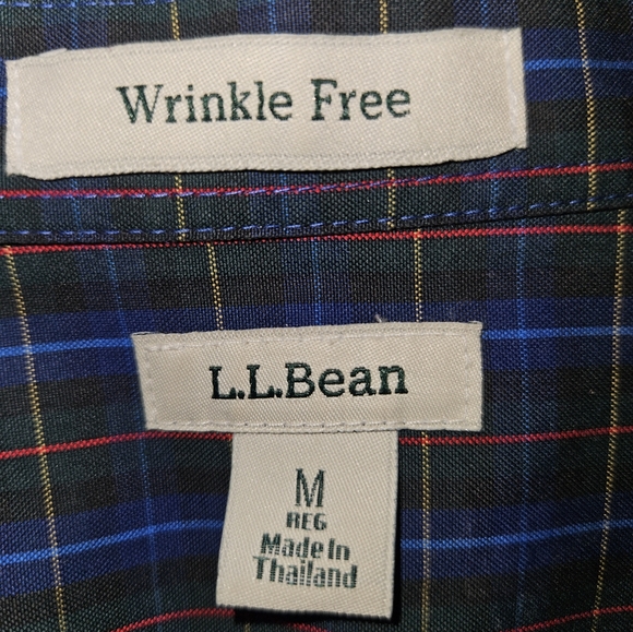 L.L. Bean Men's Wrinkle Free Dress Shirt - Picture 2 of 4